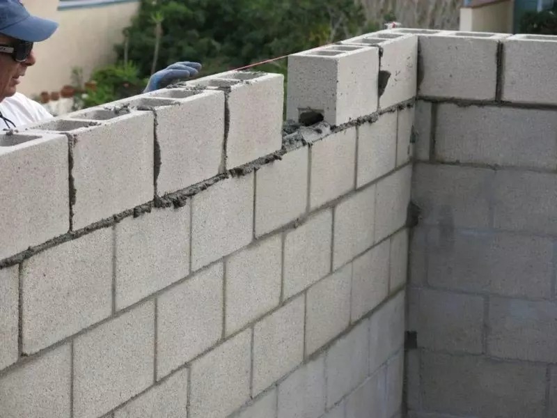 دیوار چینی با بلوک